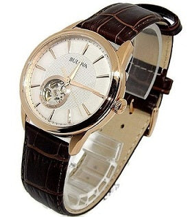 Bulova Men's Rose-Gold Stainless Steel Automatic Watch