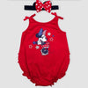 Disney Baby Girls' Minnie Mouse Ruffle Bodysuit