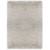 Thomasville Hudson Lush Shag Area Rugs, Solid White Cream - 5ft 3in x 7ft 5in