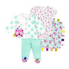 Taggies Baby Girl 4pcs Outfit and Blanket Set