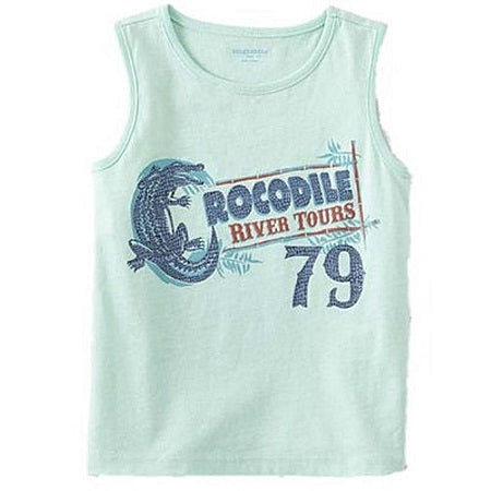 Toughskins Infant Boys Crocodile Tank Top Sleeveless Shirt