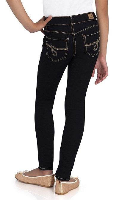 Jordache Girl's Super Skinny Jeans with Adjustable Waist