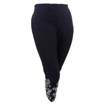 Alfani Women's Plus Size Printed-Cuff Pants – Africdeals