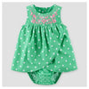 Carters Baby Girls' Polka Dot Sunsuit Dress