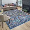 Carmen Area Rug, Bellea Blue. G17737. 5ft 3in x 7ft