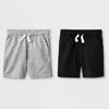 Cat & Jack Toddler Boys' 2 pack French Terry Play Pull-On Shorts
