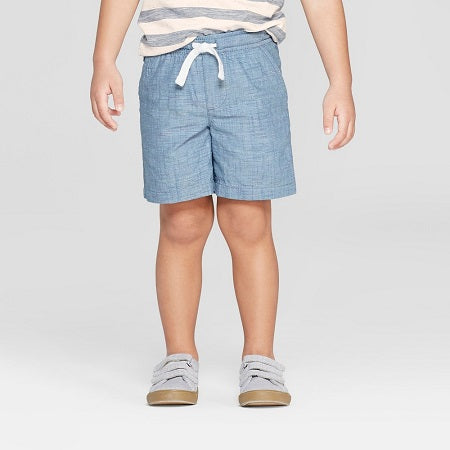 Cat & Jack Toddler Boys' Novelty Textured Chino Shorts