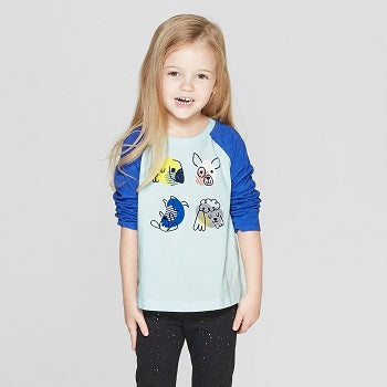 Cat & Jack Toddler Girls' Long Sleeve T-Shirt