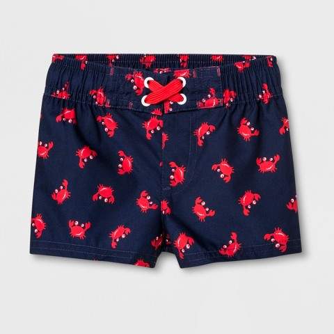 Crab deals swim trunks