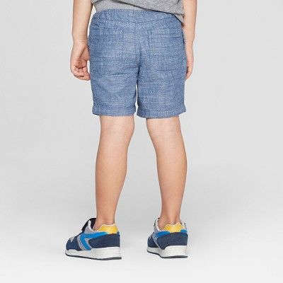 Cat & Jack Toddler Boys' Chambray Pull-On Shorts
