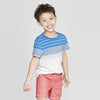 Cat & Jack Toddler Boys' Elevated Texture Stripe T-Shirt