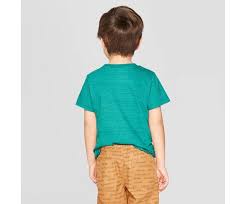 Cat & Jack Toddler Boys' Short Sleeve Texture Pocket T-Shirt