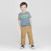 Cat & Jack Toddler Boys' Striped Short Sleeve T-Shirt
