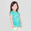 Cat & Jack Girls' Short Sleeve 'Rainbow' Graphic T-Shirt