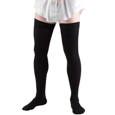 Truform Men's Thigh High Dress Socks