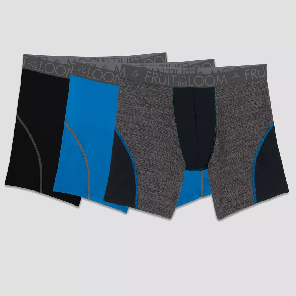 Fruit Of The Loom Men's Breathable Performance Micro-Mesh Boxer Briefs –  Africdeals
