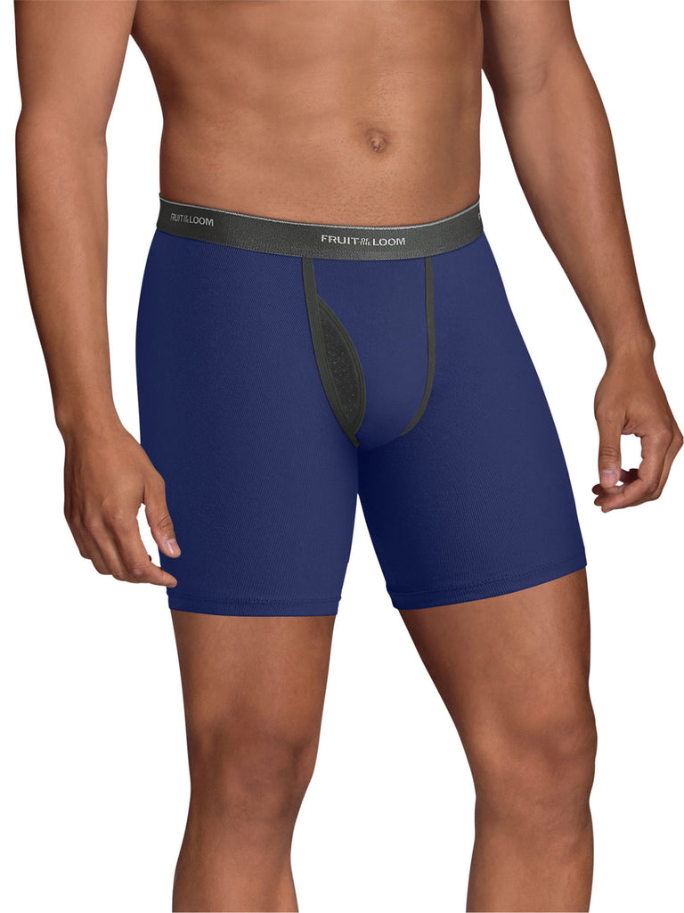 Fruit of the Loom 5 Tag-Free Boxer Briefs - Coolzone Fly