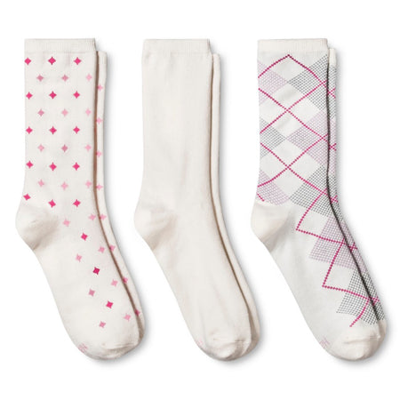 Hanes Premium Women's ComfortSoft Crew Socks - 3 Pack