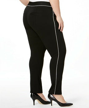 INC International Concepts Plus Size Piped Pants