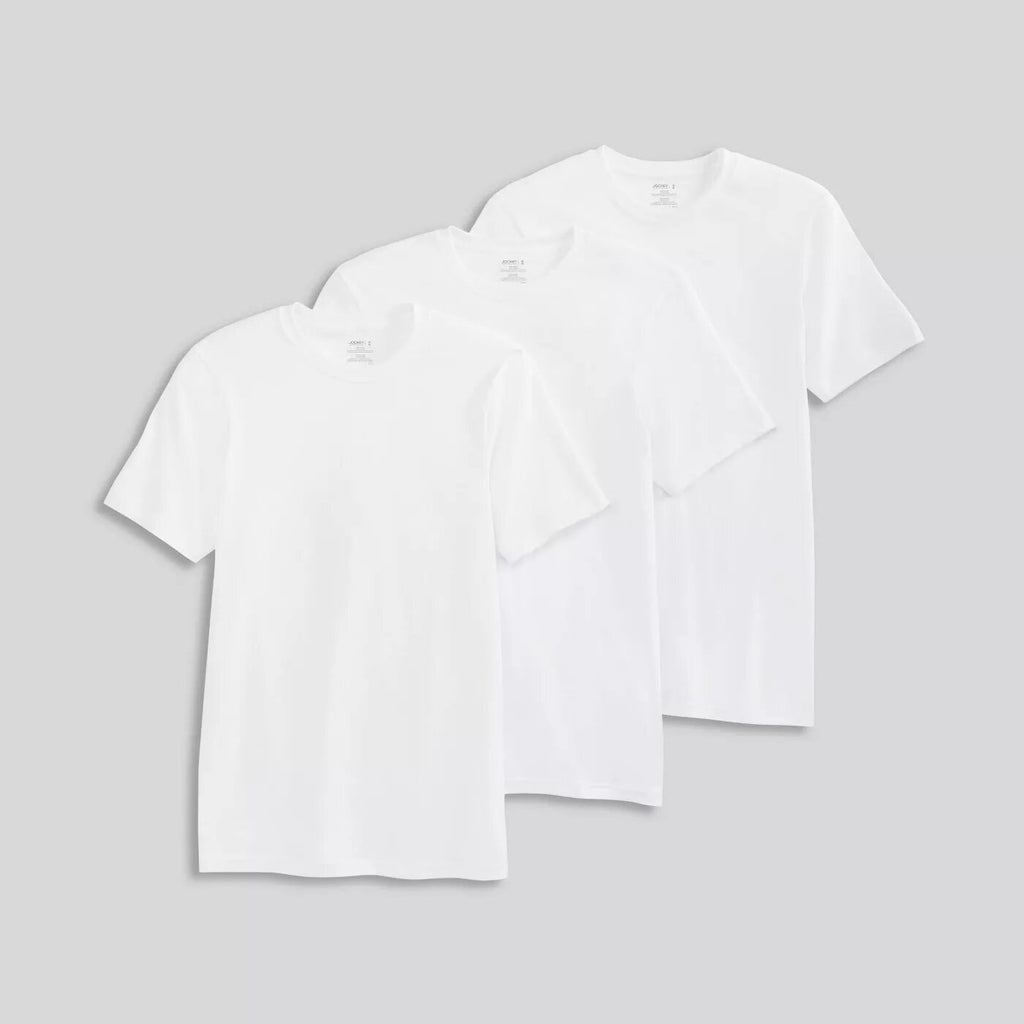 Jockey Generation Men's Stay New Cotton 3pk Crew T-Shirts