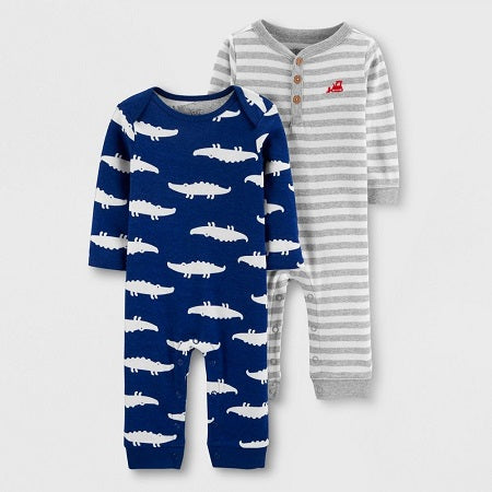 Just One You made by carter's Baby Boys' 2pk Jumpsuits