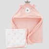 Just One You made by carter's Baby Girls' Bear Bath Towel Set