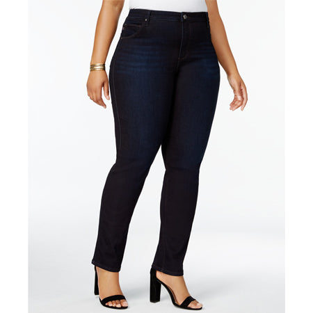 Lee Platinum Label Plus Size Classic Fit Straight Jeans