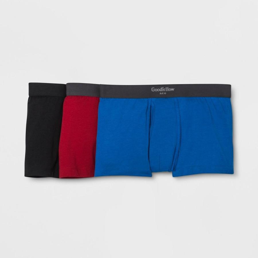 Goodfellow & Co. Men's Premium Knit Trunk 3pk - L