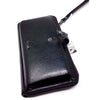 The Sak 3-In-1 Leather Phone Wallet - Black