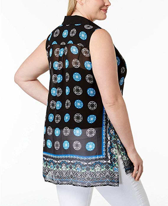 Inc International Concepts Plus Size High-Low Tunic