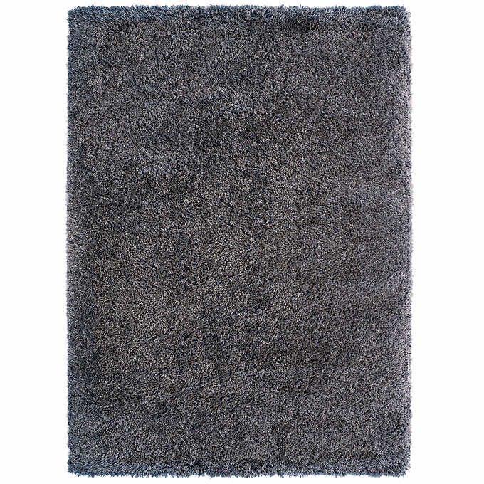 Thomasville Andover Shag Area Rug, Grey - 7ft 10in x 10ft