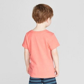 Cat & Jack Toddler Boys' Short Sleeve Pocket Henley Shirt