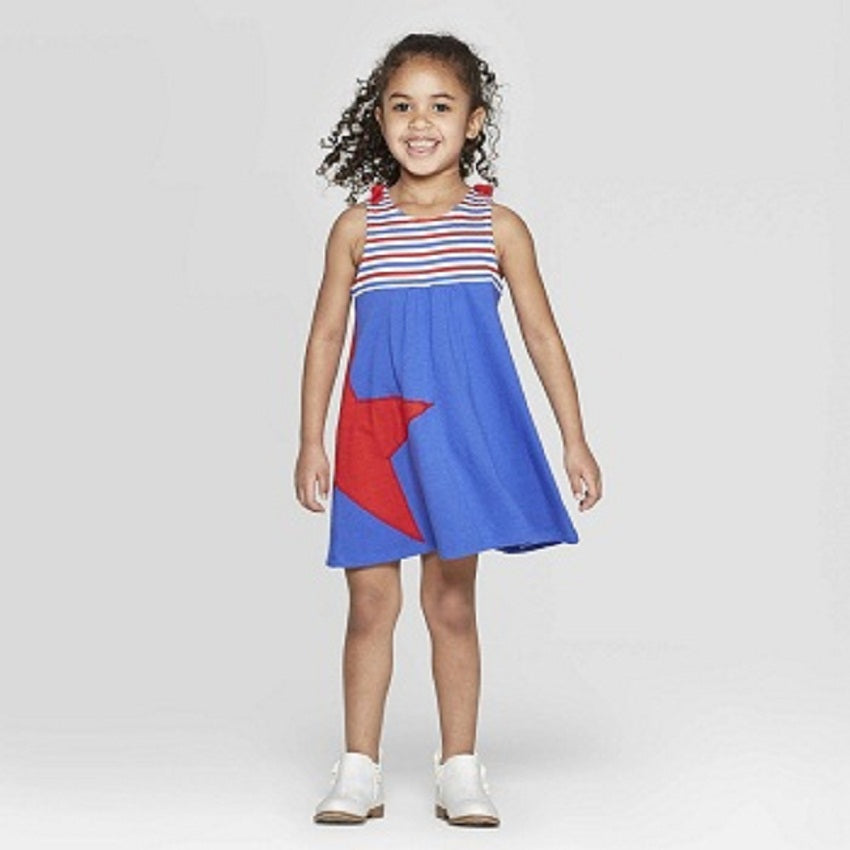 Cat & Jack Toddler Girls' Star A-line Dress