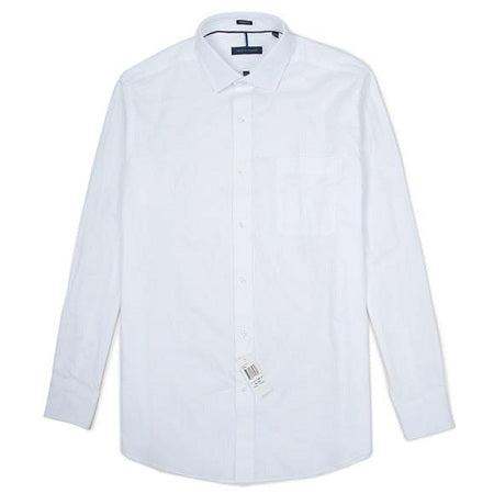 Tommy Hilfiger Men's Poplin Long Sleeve Formal Shirt