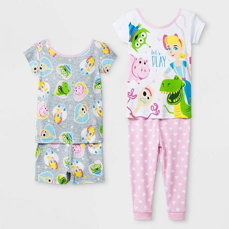 Toy Story Toddler Girls 4 piece Pajama Set Africdeals