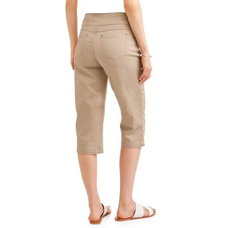 Time and Tru Pull-On Capris & Cropped Pants