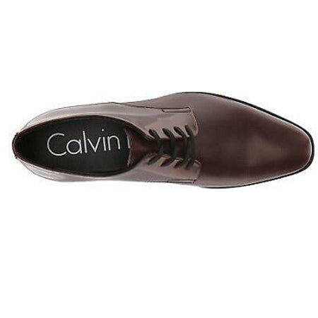 Calvin Klein Men's Leather Lace-up Oxford Shoe
