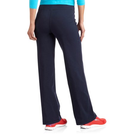 Danskin Now Women's Dri-More Core Bootcut Athleisure Yoga Pants Available In Regular And Petite