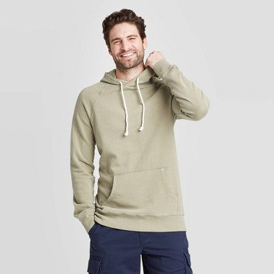 Men's Standard Fit French Terry Hoodie Sweatshirt - Goodfellow & Co
