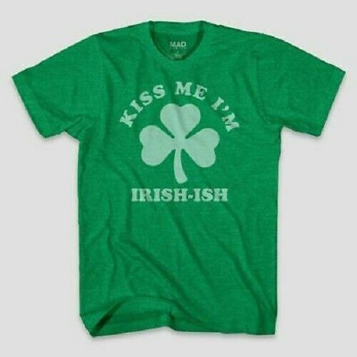Men's Kiss Me Irish-ish Short Sleeve Graphic T-Shirt