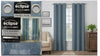 Eclipse Absolute Zero Total Blackout Curtains 2 Panel Pairs - Max Denim