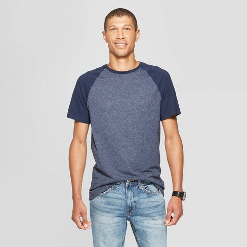 Men's Standard Fit Short Sleeve Novelty Crew Neck T-Shirt