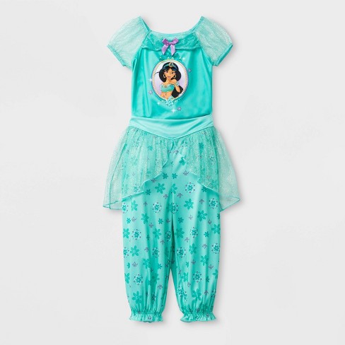 Disney Princess Toddler Girls' Fantasy Jasmine Pajama Set