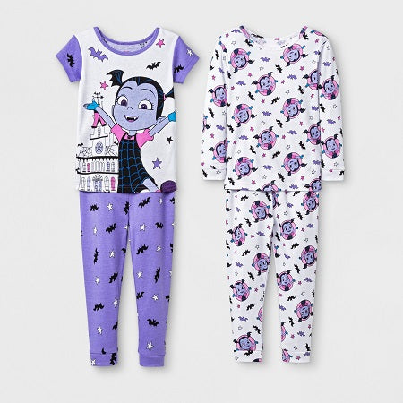Vampirina Toddler Girls' 4 piece Pajama Set