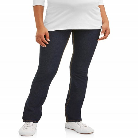 Oh! Mamma Maternity Straight Leg Jeans with Demi Panel