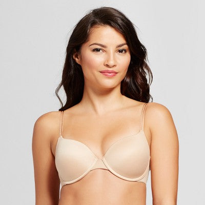 Hanes Ultimate®T-Shirt Soft Push-Up Underwire Bra Nude 40B, 46% OFF